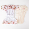 Beginner Reusable Cloth Nappy Set (4x + Pod) - Monarch