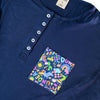 Adults Bamboo Pyjamas | Down Under (Navy)