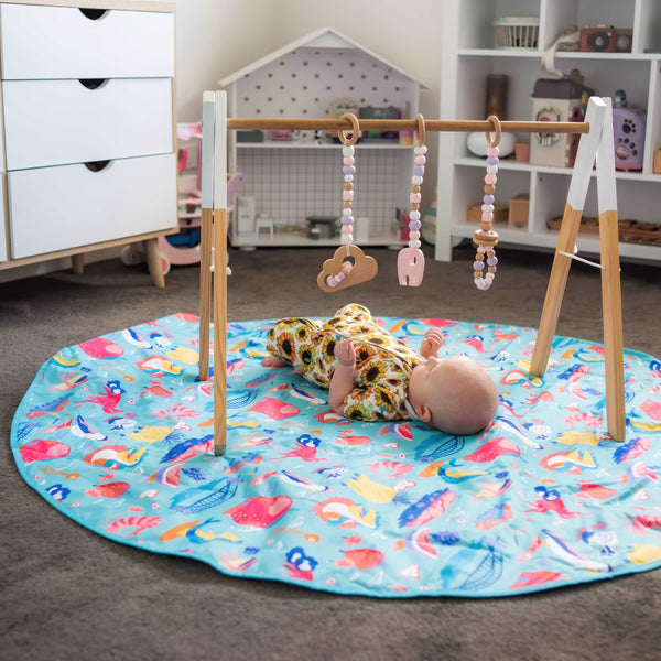 Play Mat, Wipeable Mat, Waterproof Mat, Baby Mat, Non-Slip Dots, Big Things, Ellie Whittaker, Baby Accessories, Australian Mat, Circle Mat