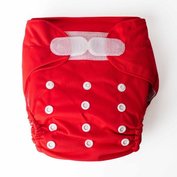 Ultimate Wipeable Cloth Nappy V1.0 | Ruby Red