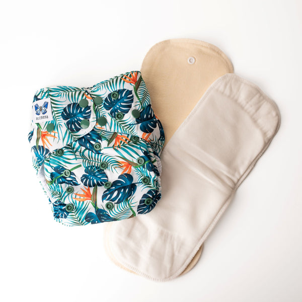 Classic Reusable Cloth Nappy V1.0 | Fern Down For What