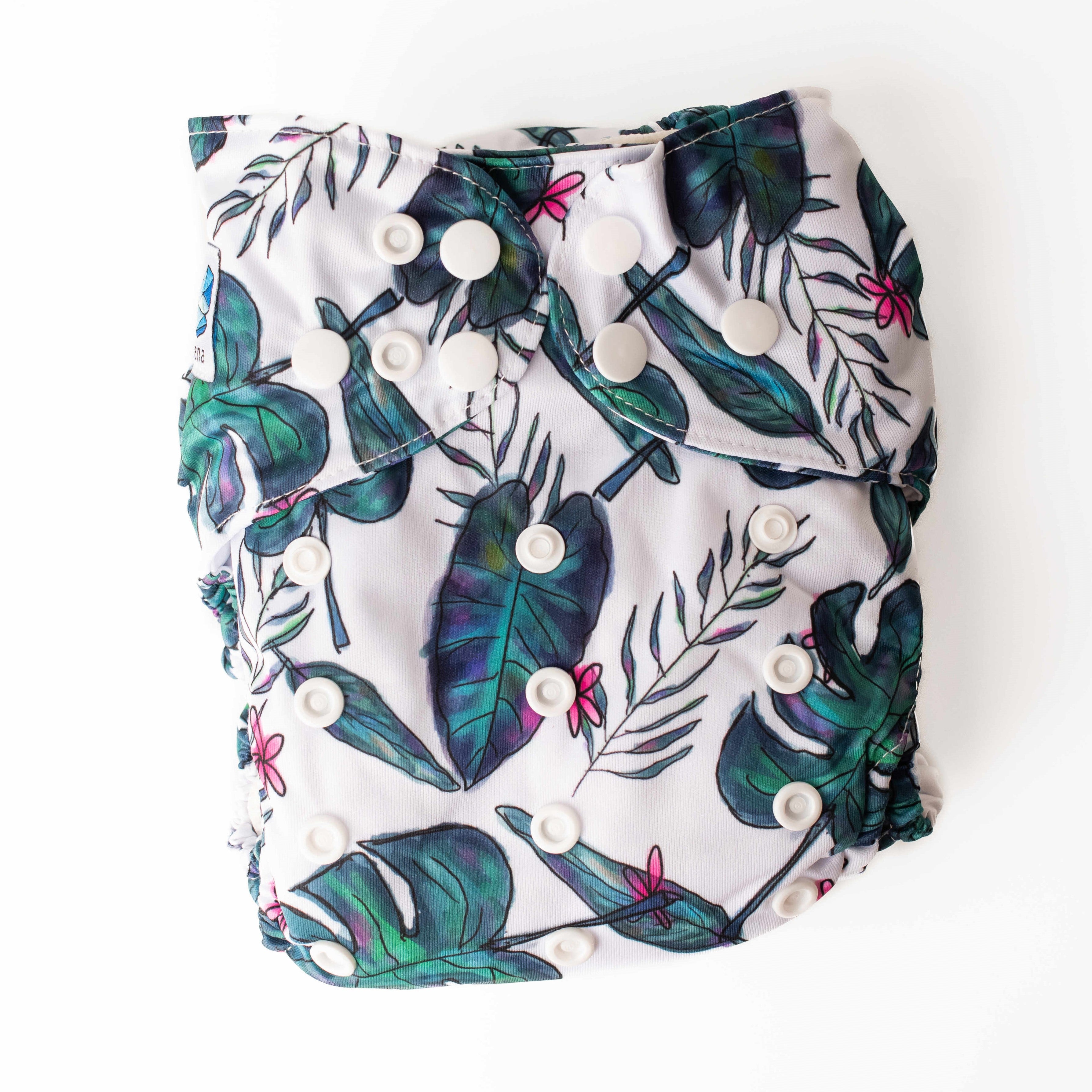 Ultimate Wipeable Cloth Nappy V1.0 | Jungle Fern