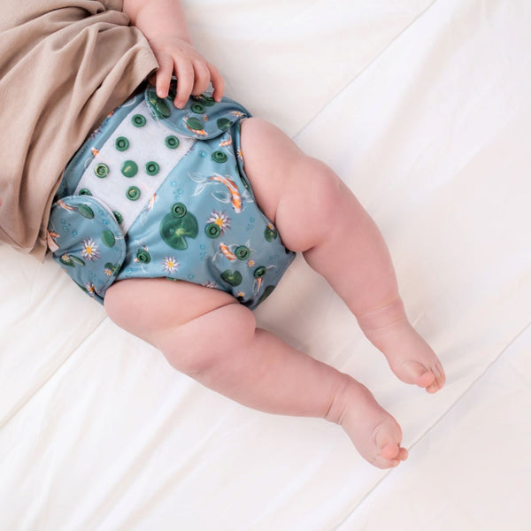 Beginners Reusable Cloth Nappy Set (w/Pod) | Akoi There