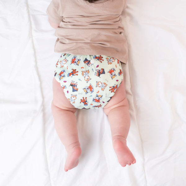 Eco Gift Bundle (4 Nappies + Pod + Mat) | Brighter Days