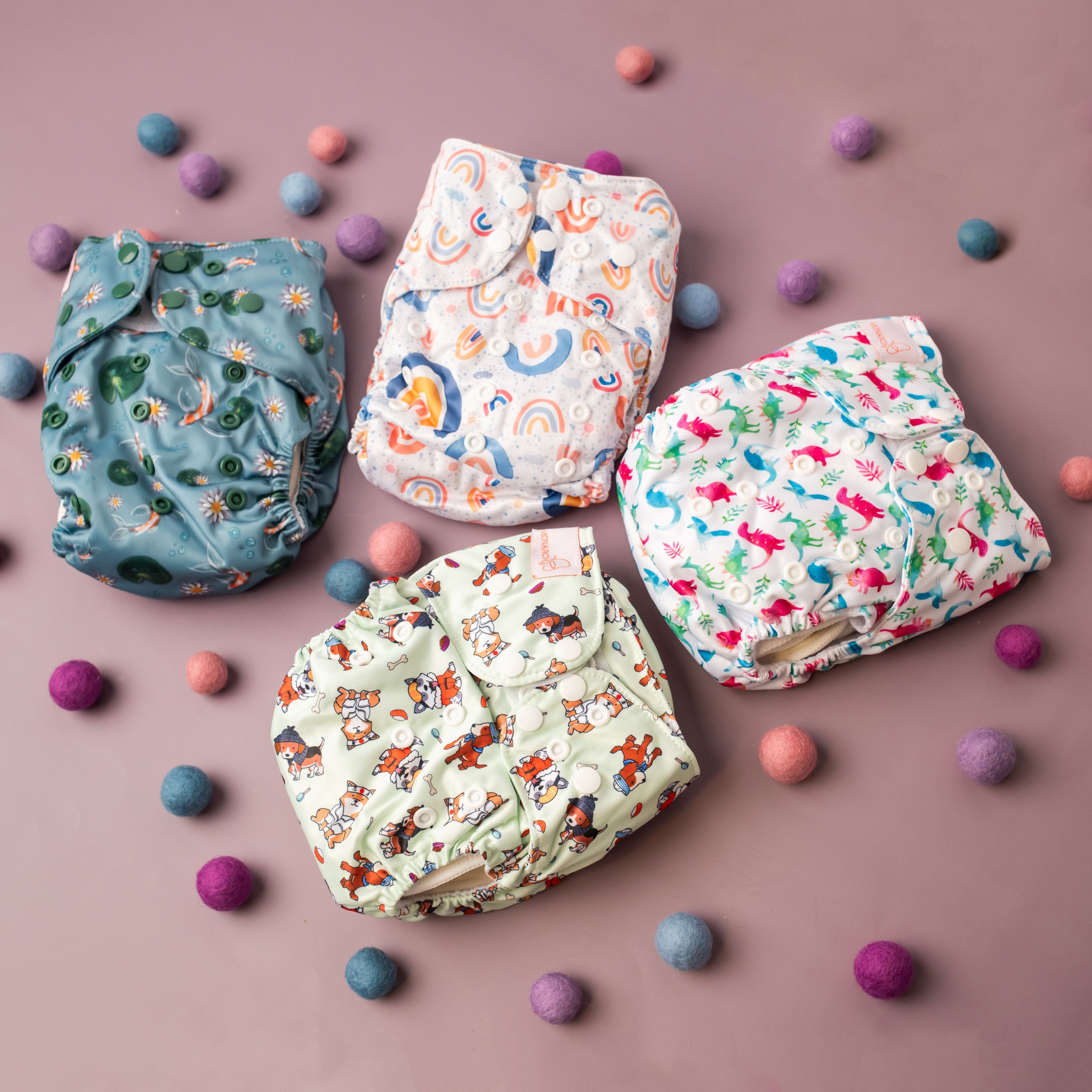 Eco Gift Bundle (4 Nappies + Pod + Mat) | Brighter Days