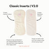 Classic Reusable Cloth Nappy | Inserts