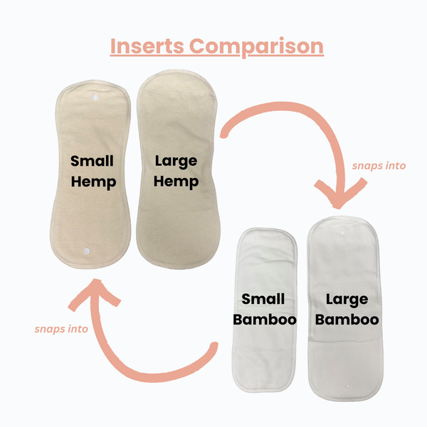 Classic | Hemp & Bamboo Fleece Inserts