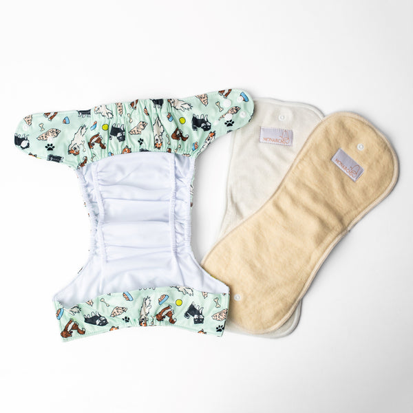 Classic Reusable Cloth Nappy V2.0 | Haku & Friends