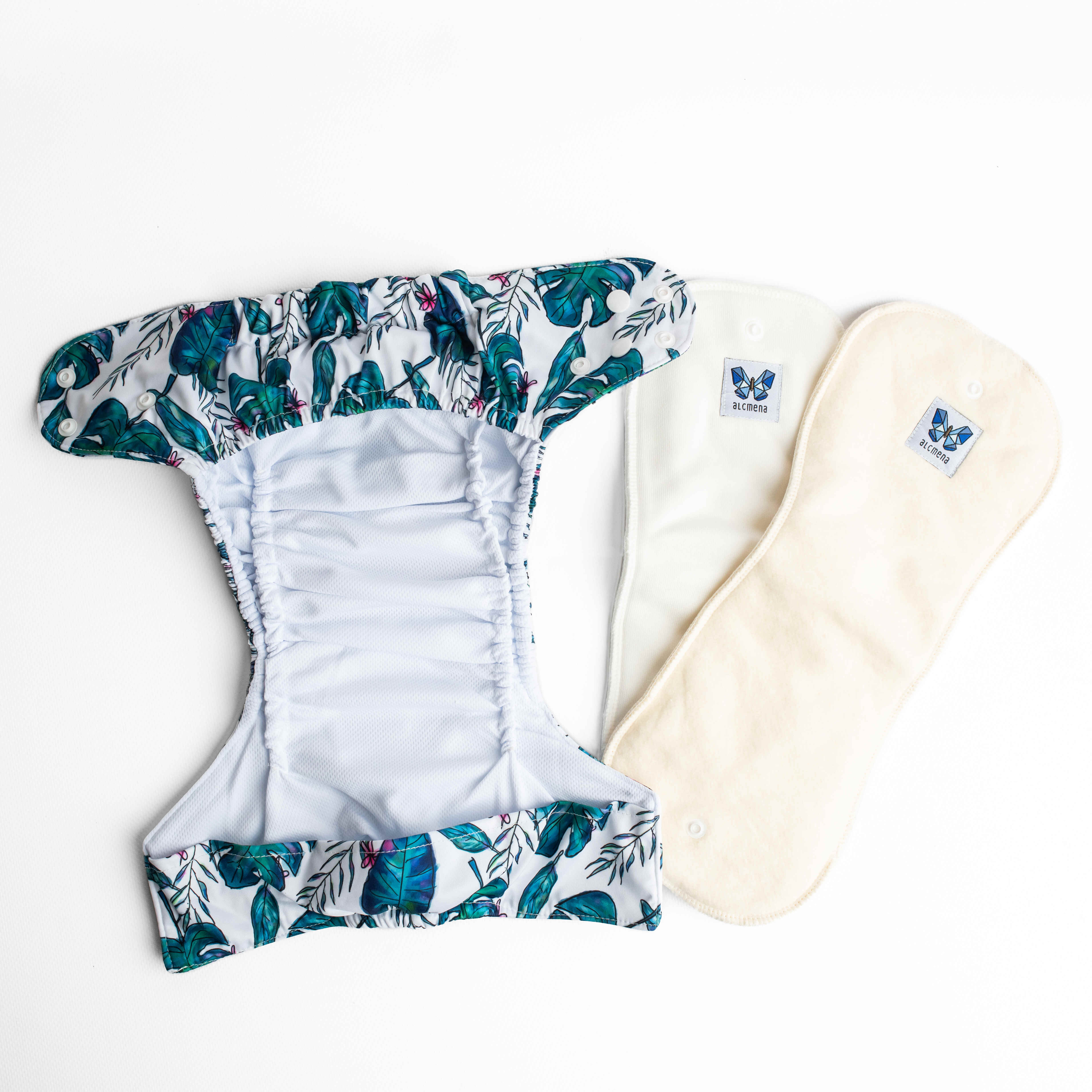 Classic Reusable Cloth Nappy V1.0 | Jungle Fern