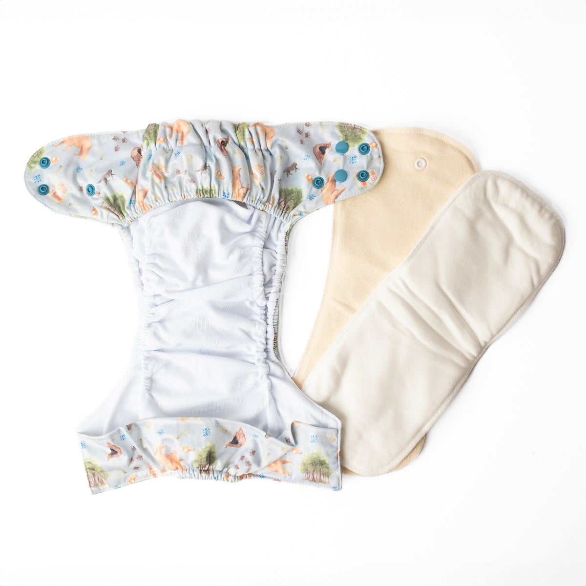 Classic Reusable Cloth Nappy V2.0 | Bearfoot Adventure