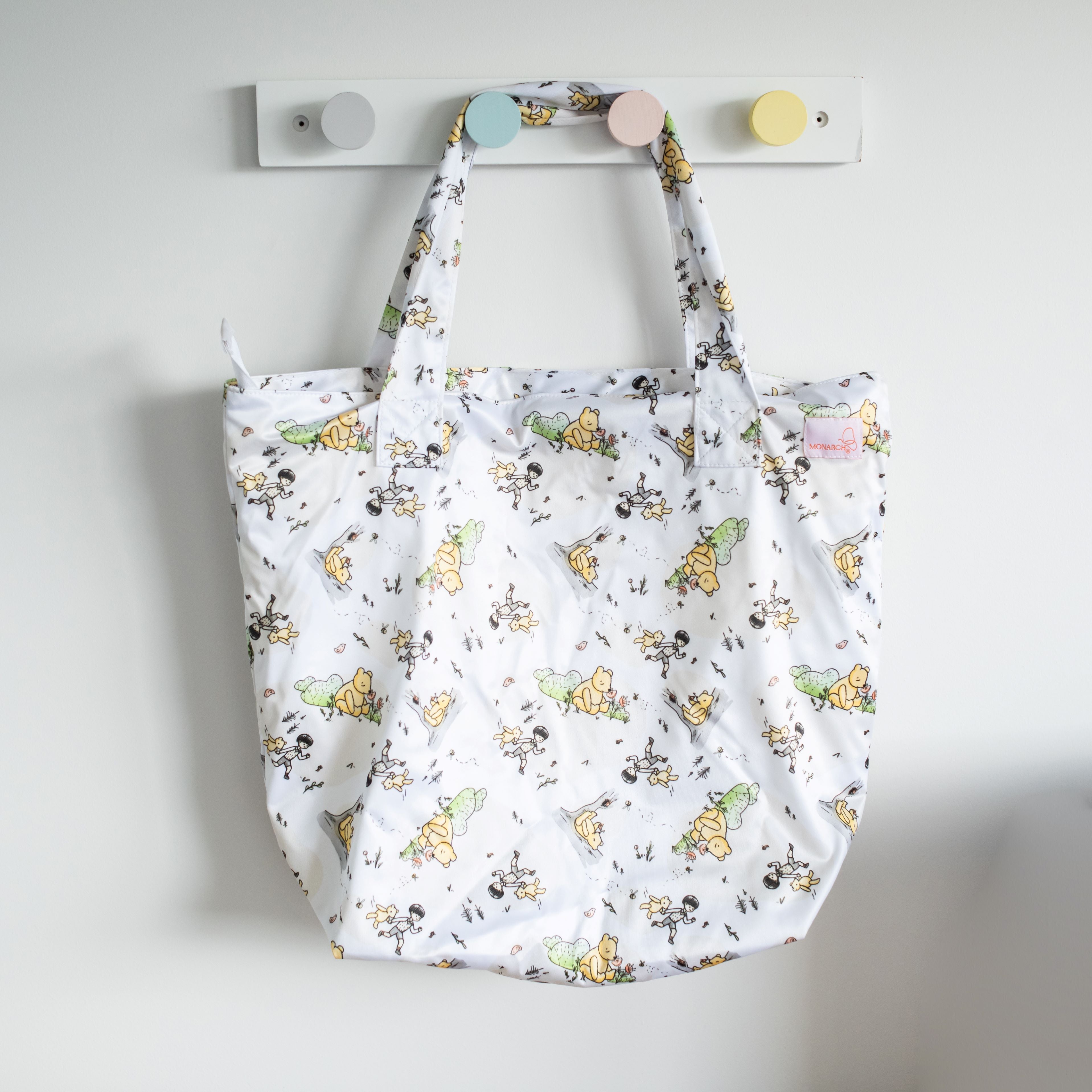 Waterproof Zippered Tote | Classic Pooh