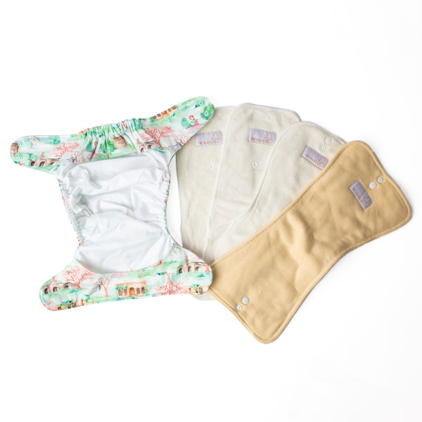 Ultimate Wipeable Cloth Nappy V2.0 | Jane Eyre