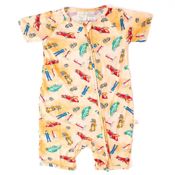 Bamboo Romper (Bootysuit) 3.0 | Desert Storm - Long and Short Sleeved - Monarch