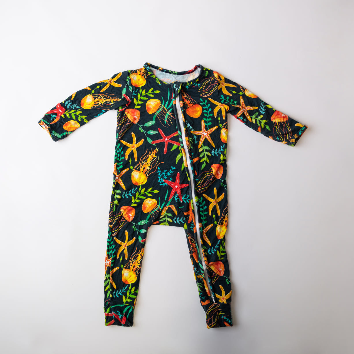 Bamboo Romper (Bootysuit) 1.0 | You Jelly? - Long Sleeved - Monarch