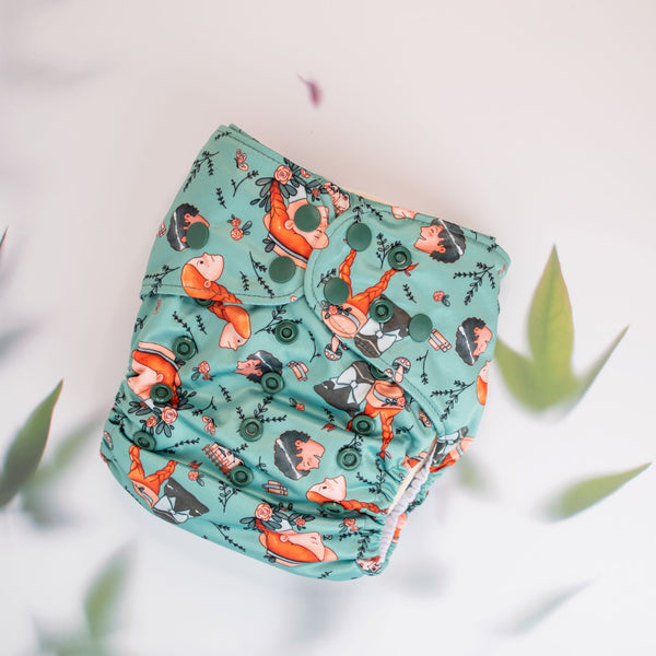 Classic Reusable Cloth Nappy 2.0 | Anne with an E - Monarch