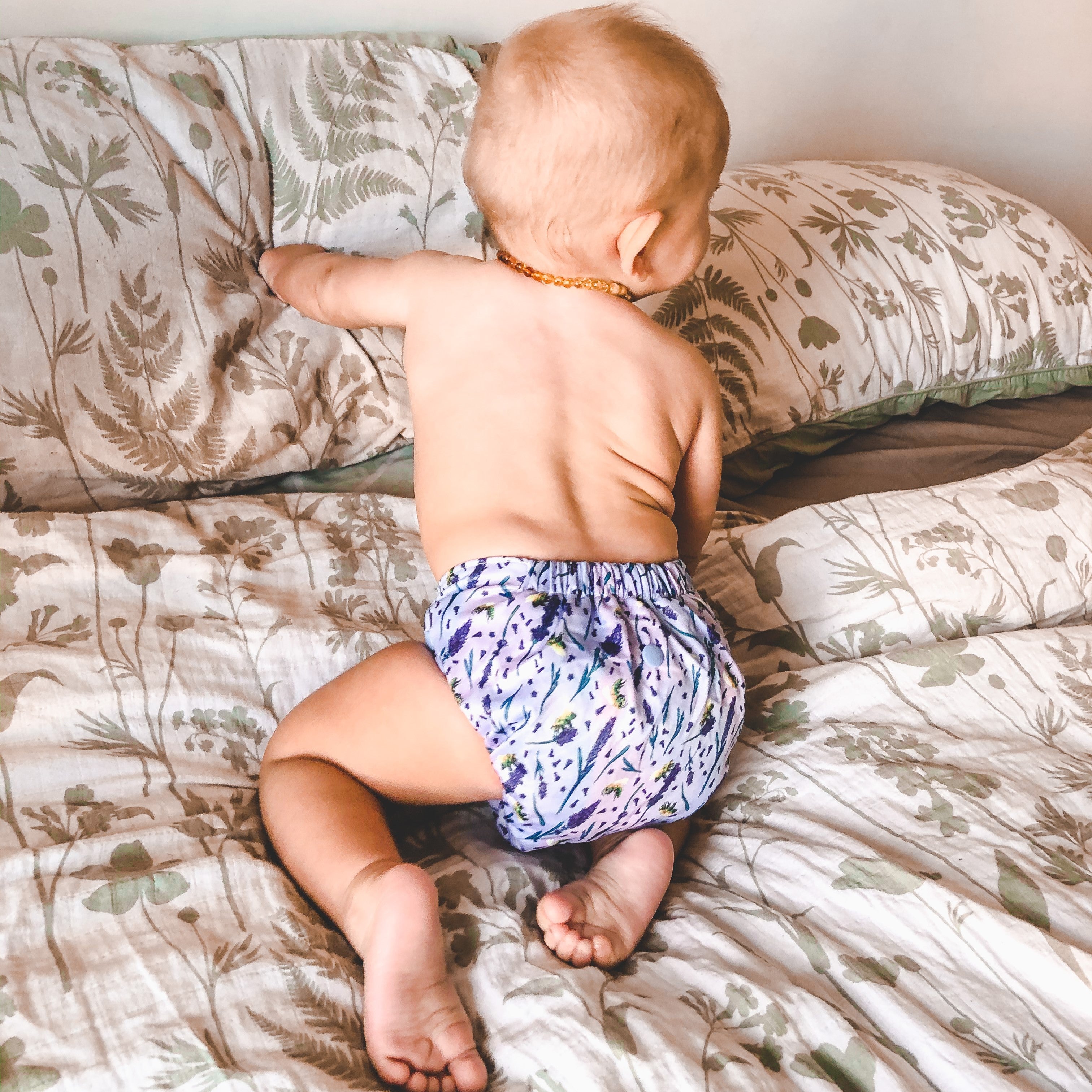 Classic Reusable Cloth Nappy 1.0 | Purple Reign - Monarch