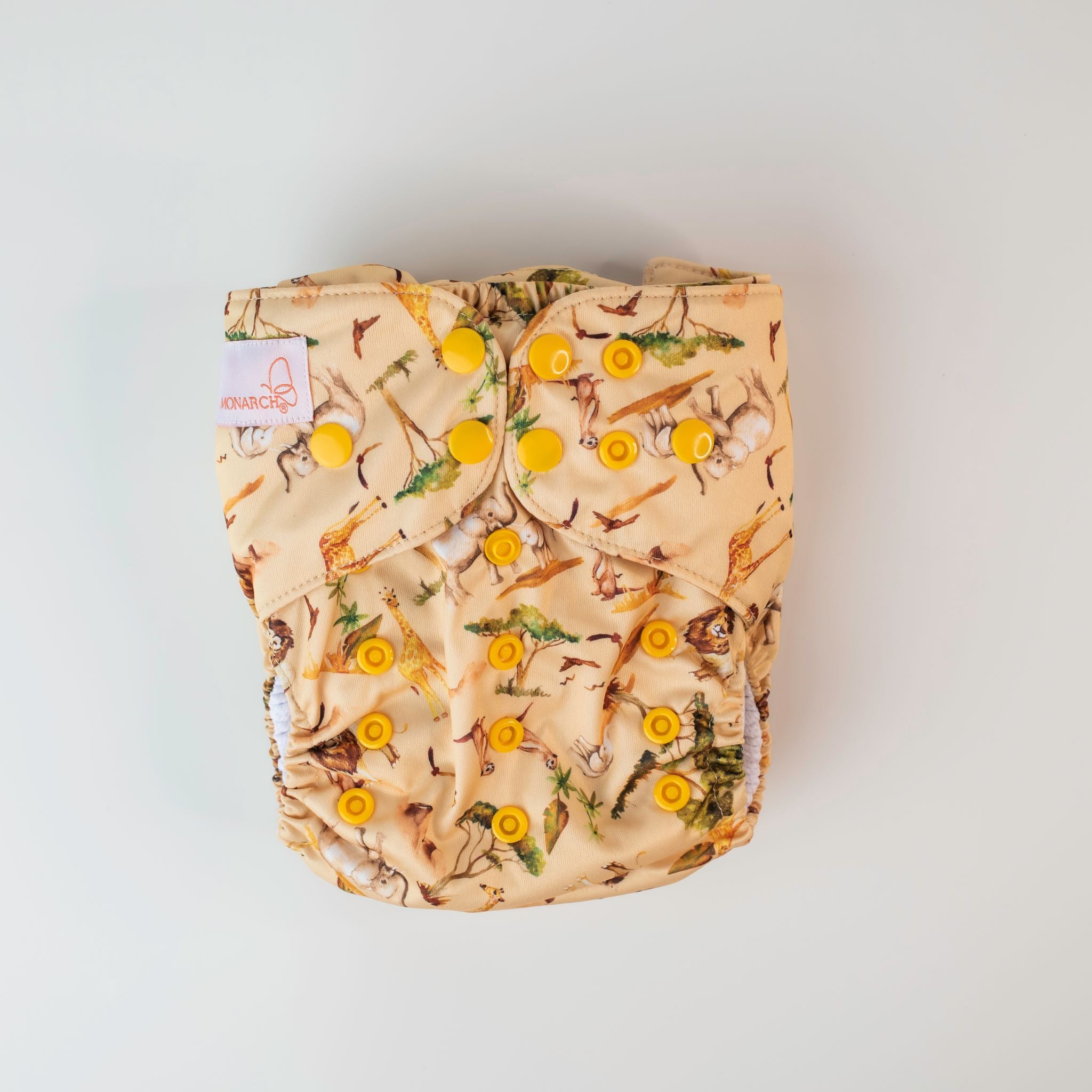 Classic Reusable Cloth Nappy 2.0 | Wild At Heart - Monarch