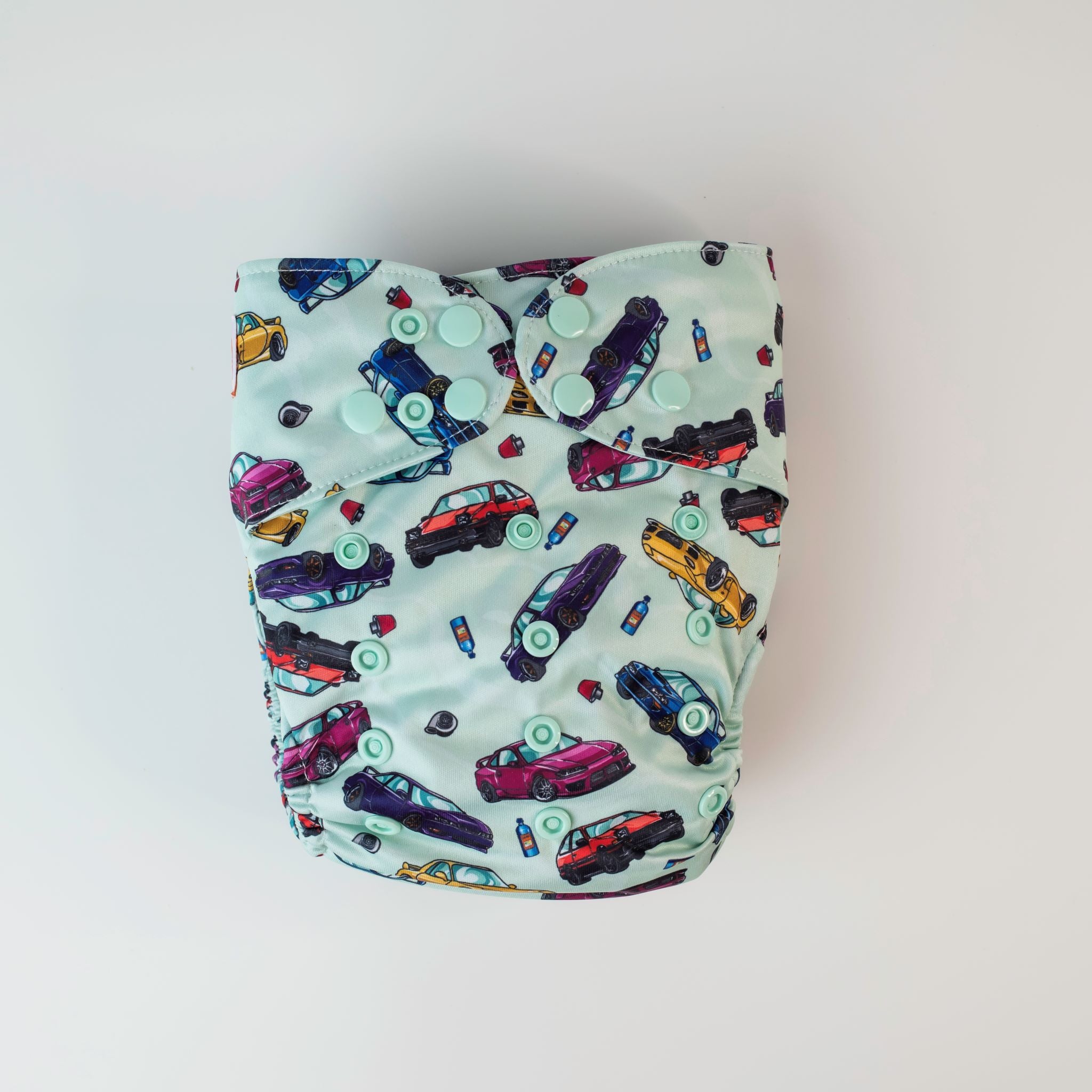 Ultimate Wipeable Cloth Nappy | Turbo Charged - Monarch