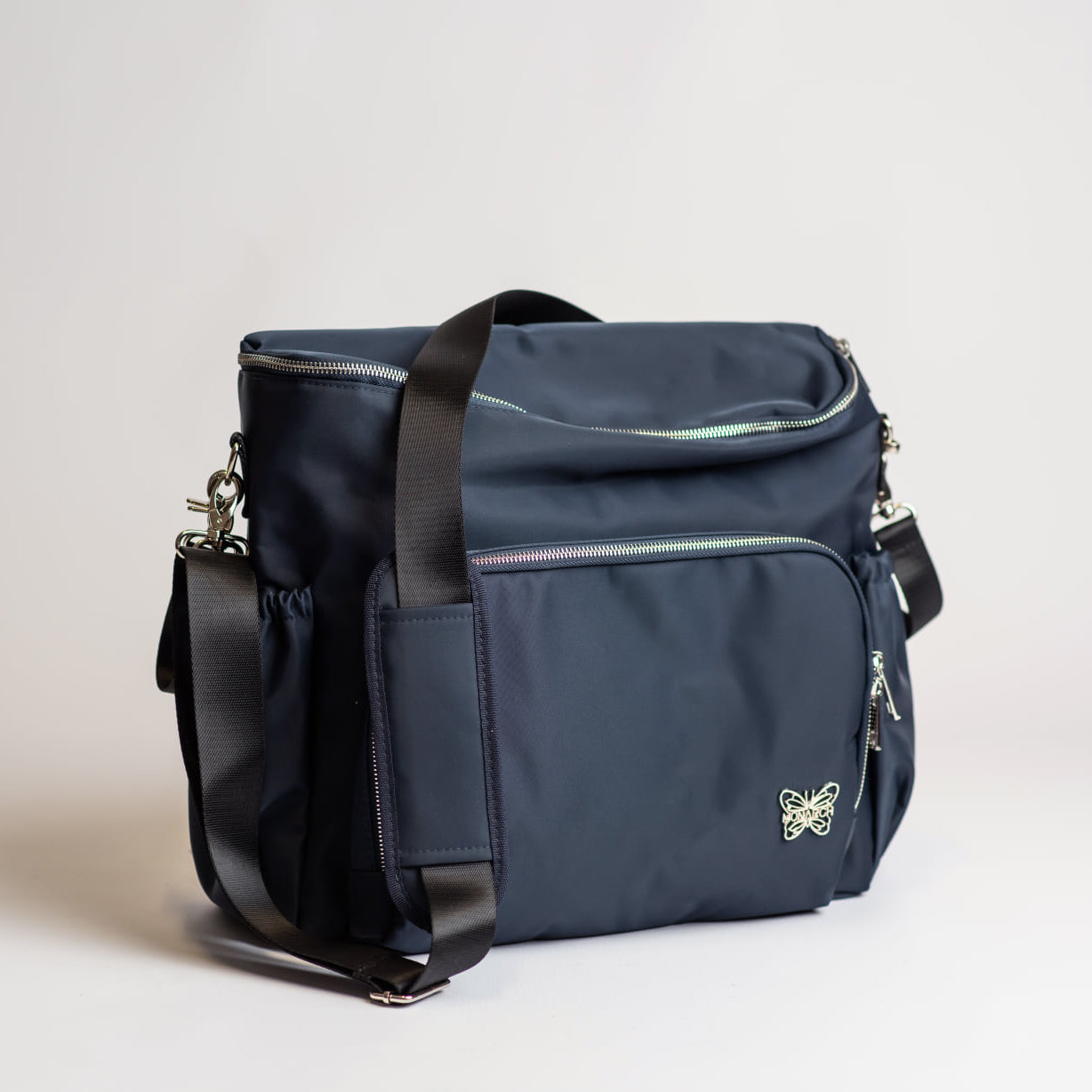 [SECONDS] 4-in-1 Nappy Backpack | Blueberry - Monarch