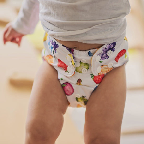 Alcmena | V1.5 Reusable Pocket Nappy | Juicy Caboosey - Monarch